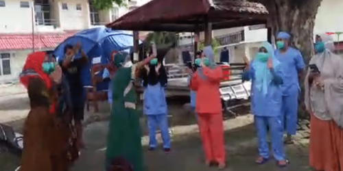 Sebelum Dinyatakan Sembuh, Begini Penanganan Pasien Covid-19 di RSUD Andi Makkasau