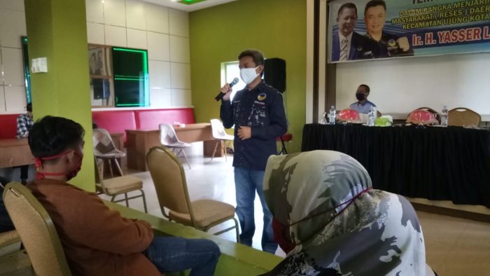 Warga Curhat ke Yasser Latief Soal Belum Meratanya Bansos Dampak Corona