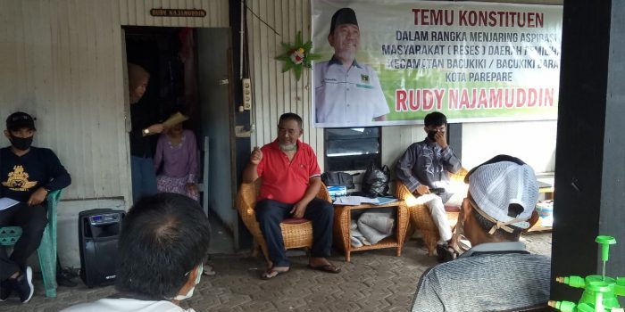 Selain Reses Tatap Muka, Rudy Najamuddin Bakal Jaring Aspirasi Warga Door to Door