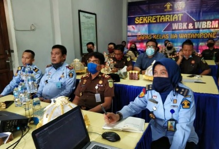 Sukses Terapkan Pembangunan ZI, Lapas Watampone Jadi Magnet Studi Tiru Sukses Terapkan Pembangunan ZI, Lapas Watampone Jadi Magnet Studi Tiru