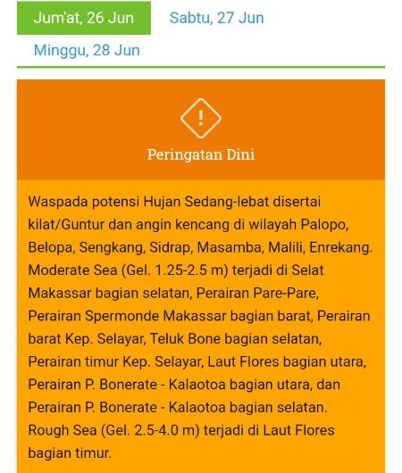 Akses Jalan Palopo -Toraja Terputus, Warga Diimbau Waspada Dampak Cuaca