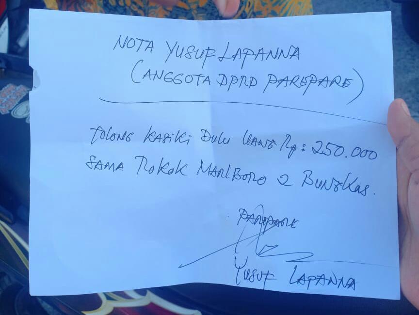 Nama Legislator Gerindra Parepare Dicatut Penipu Minta Uang dan Rokok