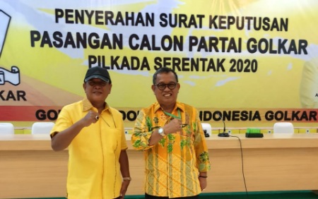 Sah, Golkar Serahkan Rekomendasi Paket Kaswadi Razak-Lutfi Halide di Pilkada Soppeng