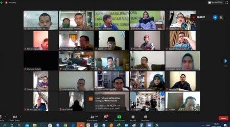 Panitia Pusat UM-PTKIN Bimbing PJ Ruang Kemampuan Pengawasan Berbasis IT