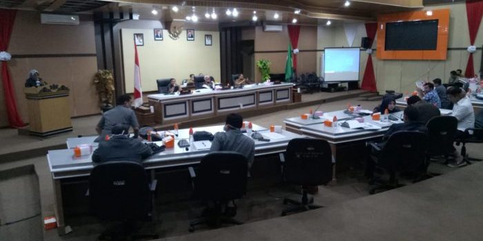 DPRD Parepare Rapat Paripurna Pembahasan Lanjutan Dua Ranperda Inisiatif