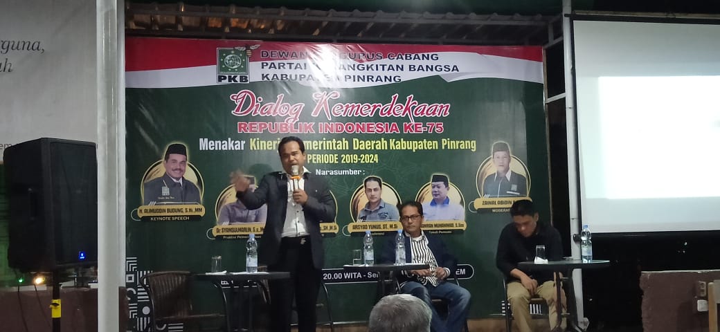 Dialog Kemerdekaan, DPC PKB Bahas Kinerja Pemerintah Pinrang Dialog Kemerdekaan, DPC PKB Bahas Kinerja Pemerintah Pinrang
