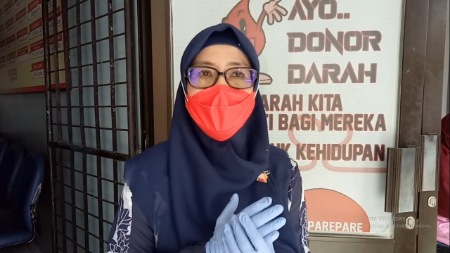 Direktur UDD PMI Parepare Sebut Donor Darah Saat Pandemi Ini Justru Tingkatkan Imun