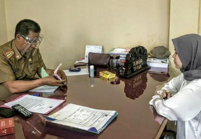 Mahasiswi UMM Jatim KKN Mandiri di Kampung Tangguh Covid-19 Enrekang