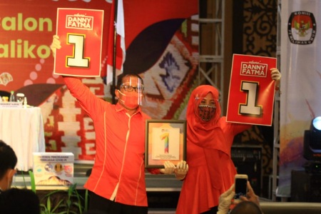 Di Pilwalkot Makassar ADAMA’ Nomor Satu