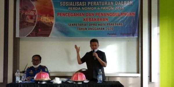 Sosialisasi Perda, Yasser Latief Jelaskan Peran Warga Saat Terjadi Kebakaran