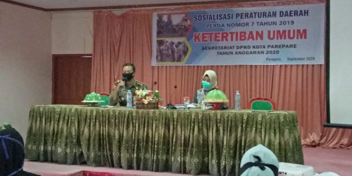 Sosialisasikan Perda Ketertiban Umum, Legislator Nasdem Parepare Asmawati Beri Solusi Atasi Parkir Liar