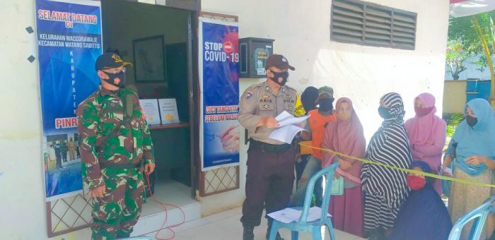 327 KK di Maccorawalie Terima Bantuan Kementerian, Terapkan Protokol Kesehatan Ketat saat Penyaluran