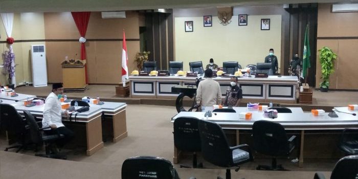 Rapat Paripurna Tidak Kuorum, DPRD Parepare Tunda Setujui Ranperda APBD-Perubahan 2020
