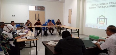 IAIN Parepare Revisi Pedoman Penulisan Karya Ilmiah, Rektor Harap Ada Ciri Khas