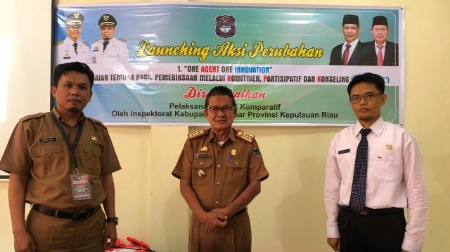 Inspektorat Enrekang Luncurkan Peta KPK dan One Agent One Innovation