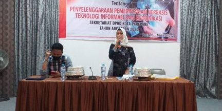 Legislator Golkar Parepare ini Edukasi Warga Keterbukaan Informasi pada Sosialisasi Perda Pemerintahan Berbasis TIK