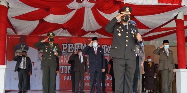 Peringatan Hari Pahlawan Terapkan Prokes di Sidrap