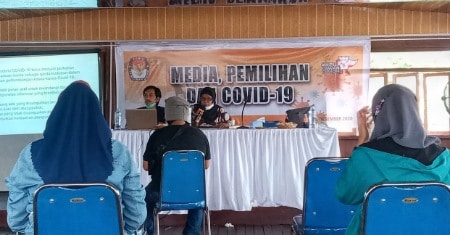 Sosialisasikan Peraturan Pemilu di Masa Pandemi, KPU Parepare Gandeng Media