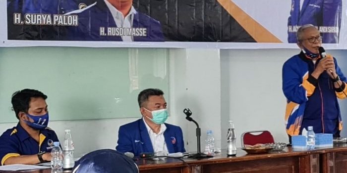 Berdayakan Pengurus, NasDem Parepare Gelar Pendidikan Politik