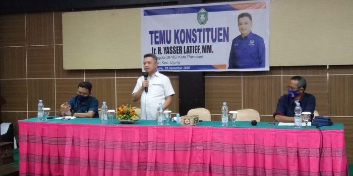 Temu Konstituen, Yasser Latief Siap Tinjau Langsung dan Perjuangkan Aspirasi Warga
