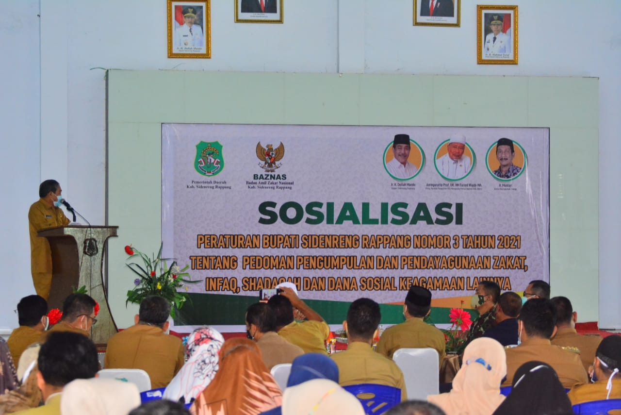 Sosialisasi Perbup Sidrap, Maksimalkan Pengumpulan Zakat, Infaq dan Shadaqah