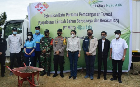 Tak Perlu Lagi di Bawa ke Jawa, PT MHA Bangun Pabrik Limbah Medis di Barru