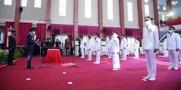 Gubernur Sulsel Lantik 11 Kepala Daerah, Bupati Toraja Utara Akan Menyusul