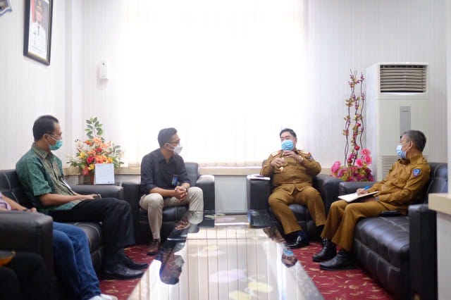 Bahas Harga Tiket, Abdul Hayat Terima Kunjungan GM Garuda Indonesia 