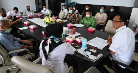 Antisipasi Lonjakan Harga Jelang Ramadhan, TPID Sidrap Rakor