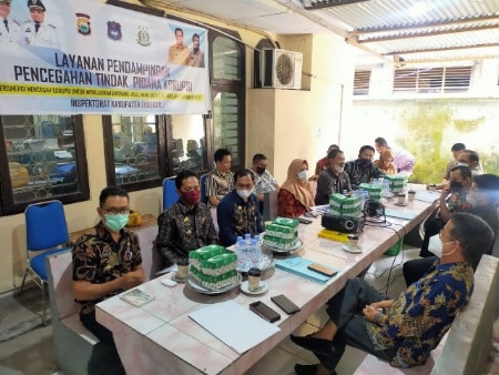 Lawan Korupsi, Wabup Asman Minta Seluruh OPD Serius Benahi 8 Area Intervensi KPK