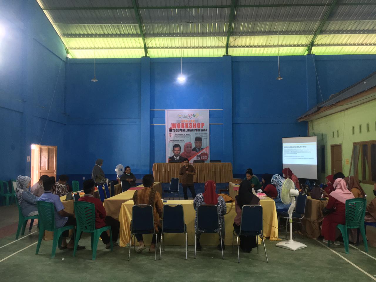 Workshop Penelitian Pedesaan oleh Pusat Studi Pedesaan Unsulbar, Jumat-Minggu (2-4/4/21) di Desa Paboborang, Kecamatan Banggae, Kabupaten Majene. (ist)