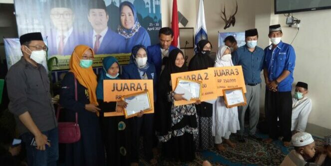 Festival Ramadan PAN Parepare Selesai, Musdalifah Pawe : Untuk Juara Asah Terus Kemampuan