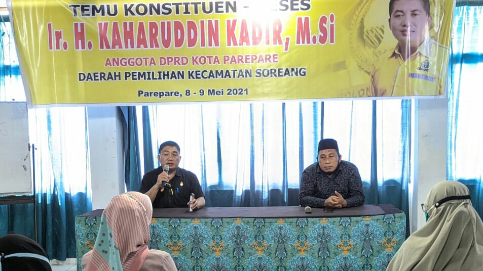 Sembari Serap Aspirasi, Ketua Komisi I DPRD Parepare Ajak Warga Tetap Patuhi Protokol Kesehatan