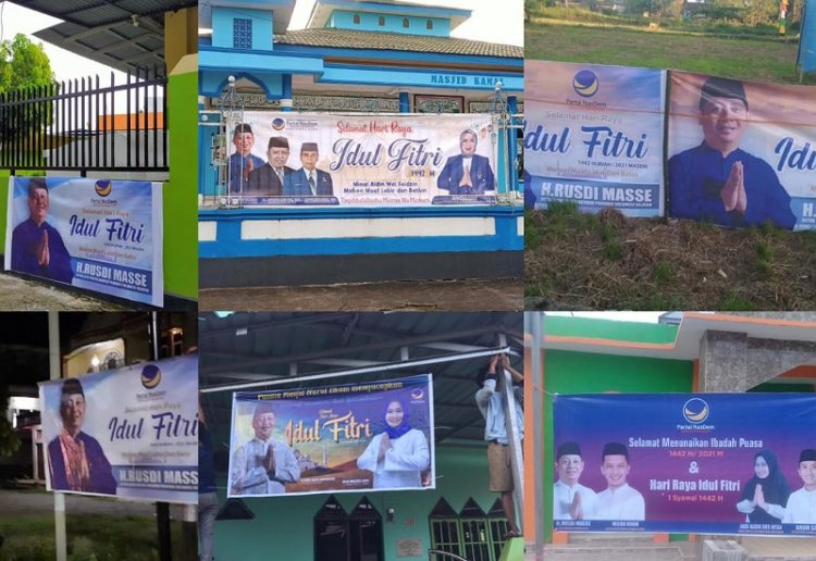 Spanduk RMS Menyebar, Inikah Sinyal Siap Maju di Pilgub Sulsel?