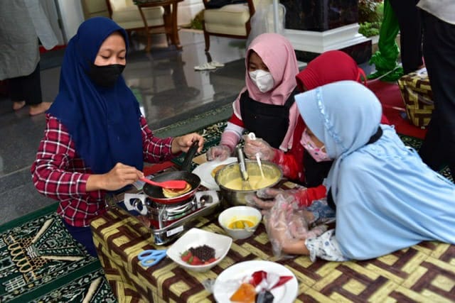 Asah Kreativitas di Tengah Pandemi, Andalan Mengaji Gelar Fun Day Kids Cooking Class