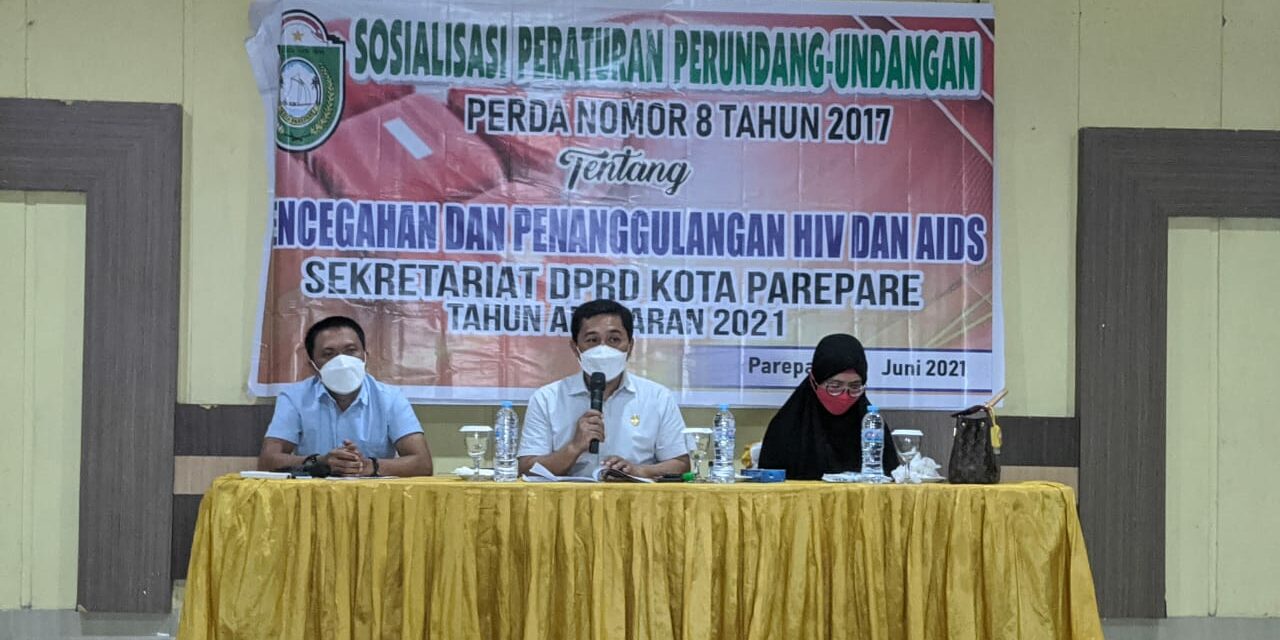 Ketua Komisi II DPRD Parepare Libatkan Tenaga Medis RSUD Andi Makkasau Sosialisasikan Perda Pencegahan HIV