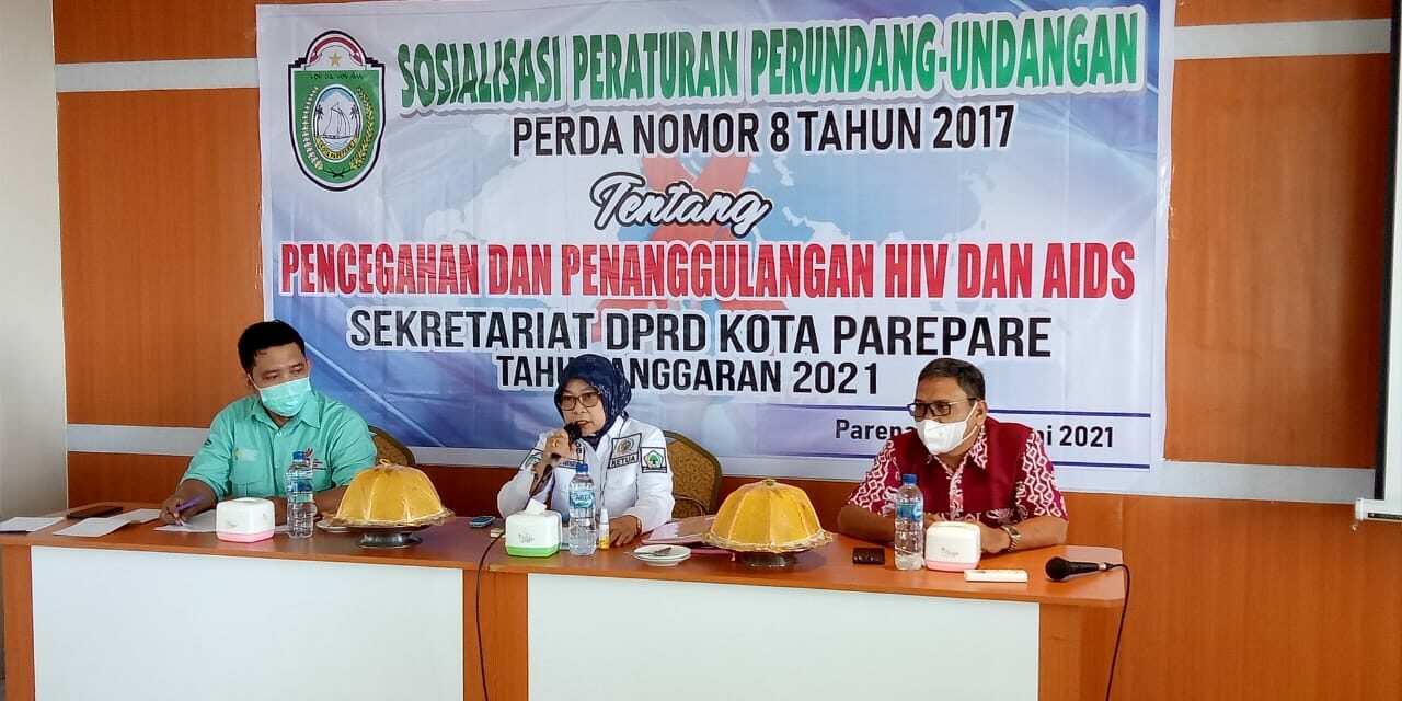 Ketua DPRD Parepare Sosialisasikan Perda Pencegahan HIV
