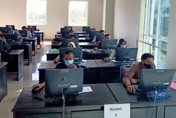 Ratusan Camaba Pascasarjana IAIN Parepare Ikuti Ujian Jalur Reguler dan Virtual