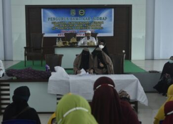 BKMT Kecamatan se Sidrap Dilatih Penyelenggaraan Jenazah