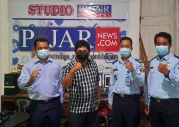 Pererat Kemitraan, Imigrasi Parepare Kunjungi Kantor PIJARNEWS.COM