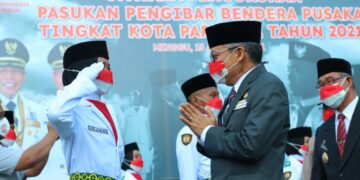 Begini Pesan Wali Kota Parepare Saat Kukuhkan Paskibraka