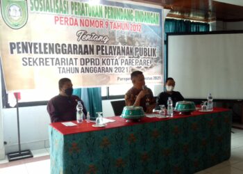 Ketua Komisi I DPRD Parepare Kaharuddin Kadir Uraikan Tujuan Perda Penyelenggaraan Pelayanan Publik
