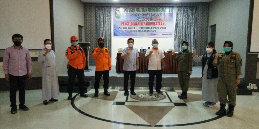 Ketua Komisi II DPRD Parepare Kamaluddin Kadir Paparkan Tujuan Perda Pengelolaan Kepariwisataan