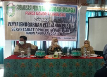 Anggota Komisi I DPRD Parepare Indriasari Husni Paparkan Empat Poin Tujuan Perda Penyelenggaraan Pelayanan Publik