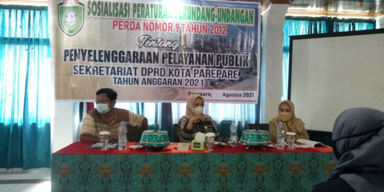 Anggota Komisi I DPRD Parepare Indriasari Husni Paparkan Empat Poin Tujuan Perda Penyelenggaraan Pelayanan Publik