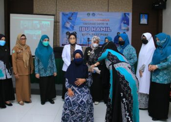 Kolaborasi Pemkot – Tim Penggerak PKK Parepare Canangkan Vaksinasi Covid-19 untuk Ibu Hamil