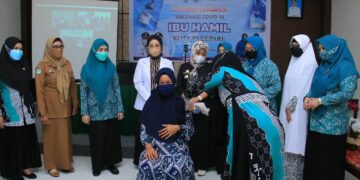 Kolaborasi Pemkot - Tim Penggerak PKK Parepare Canangkan Vaksinasi Covid-19 untuk Ibu Hamil