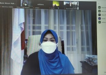 Buka Sosialisasi Kelembagaan Gerakan PKK Secara Virtual, Erna Rasyid Taufan Pesankan Ini