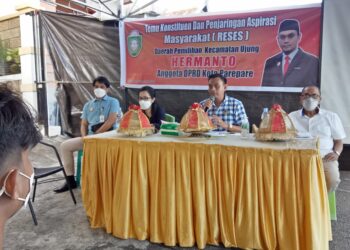 Anggota Komisi I DPRD Parepare Hermanto Libatkan BPJS Kesehatan Saat Jaring Aspirasi Warga