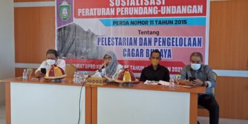 Ketua DPRD Parepare Paparkan Tujuan Perda Pelestarian dan Pengelolaan Cagar Budaya